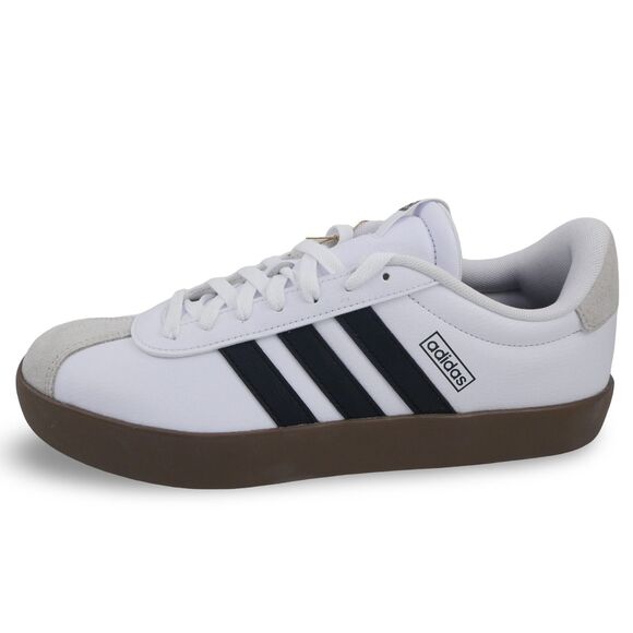 Adidas VL 3.0 Court Shoes Men 10/ Women’s 11 White Black Classic Sneaker Casual main image 5